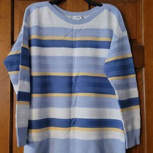 Women's Size Large Christopher & Banks Light Weight Long Sleeve Sweater